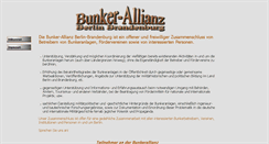 Desktop Screenshot of bunker-allianz.de